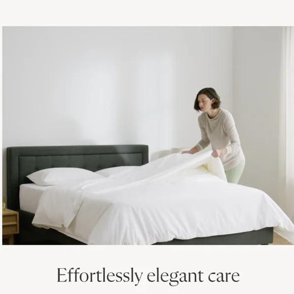 NIB Serenity Bamboo Luxury Sheet Sets, Twin XL, Split King White - Picture 2 of 5